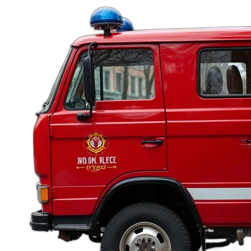 car, staff, red, truck transparent PNG cut-out