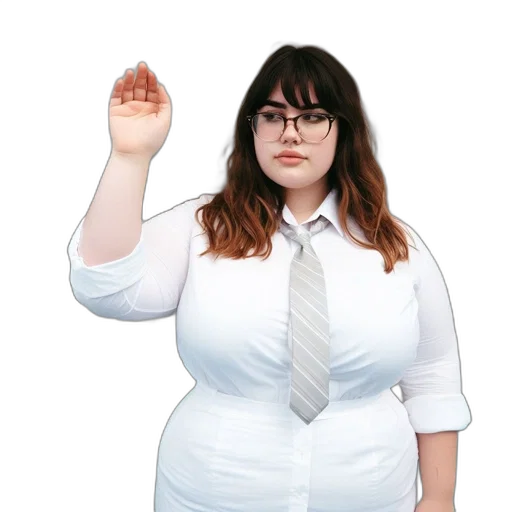 staff, dress, jacket, robot transparent PNG cut-out