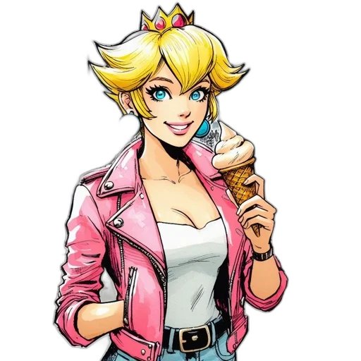 crown, staff, jacket, weapon transparent PNG cut-out