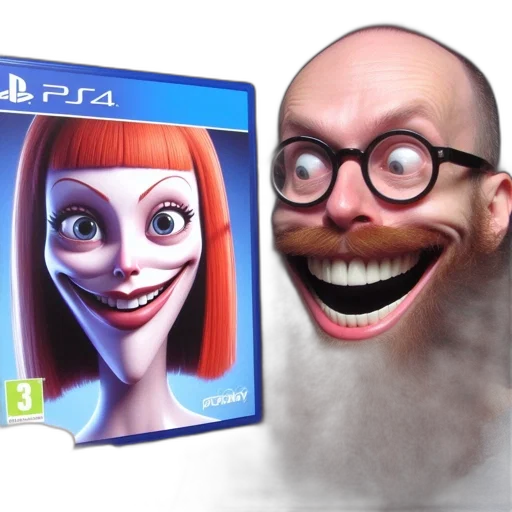 face, mask, creature, concept art transparent PNG cut-out