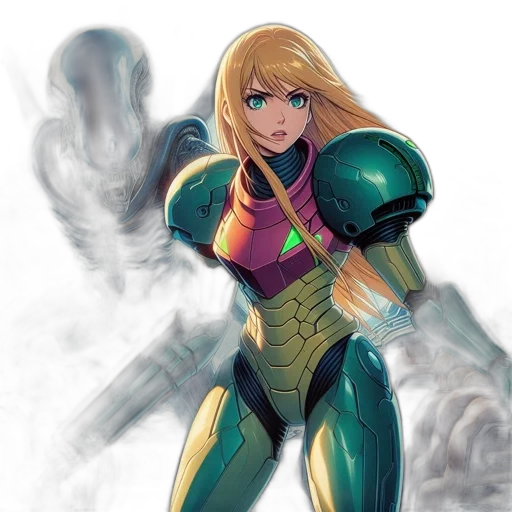 weapon, robot, sword, comic book art transparent PNG cut-out