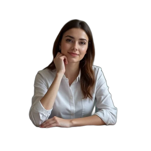 staff, face, jacket, jewelry transparent PNG cut-out