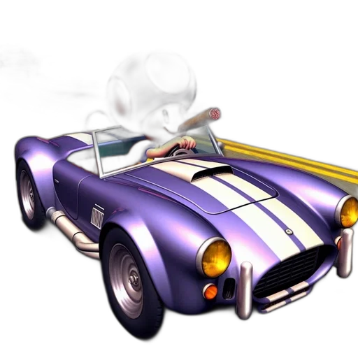 car, weapon, concept art, 3d render transparent PNG cut-out