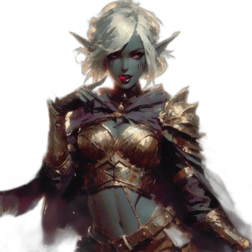 fantasy art, concept art, comic book art, pixel art transparent PNG cut-out