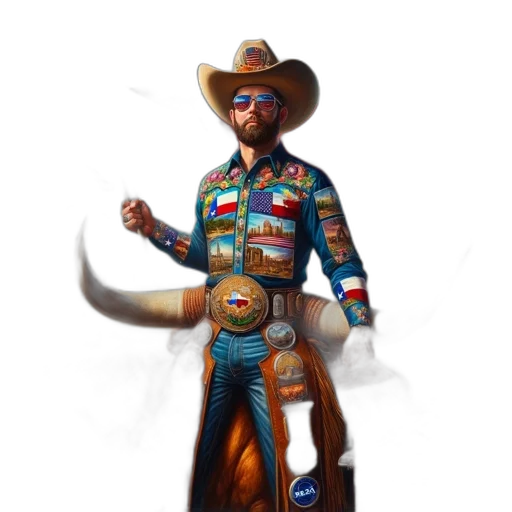 jacket, staff, animal, hat transparent PNG cut-out