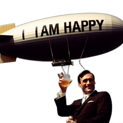 umbrella, man, suit, holds transparent PNG cut-out