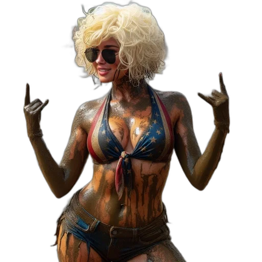 concept art, cyberpunk, fantasy art, comic book art transparent PNG cut-out
