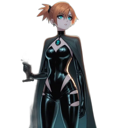 robot, dress, staff, weapon transparent PNG cut-out