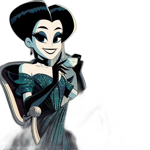 cartoon, comic book art, concept art, fantasy art transparent PNG cut-out