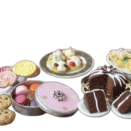 food, pastel, delightful, assortment transparent PNG cut-out