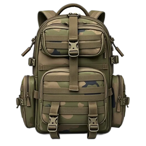 jacket, weapon, 3d render, concept art transparent PNG cut-out