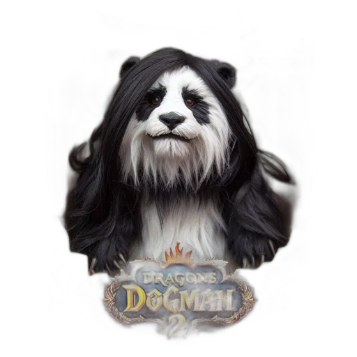 staff, animal, dragon, fantasy art transparent PNG cut-out