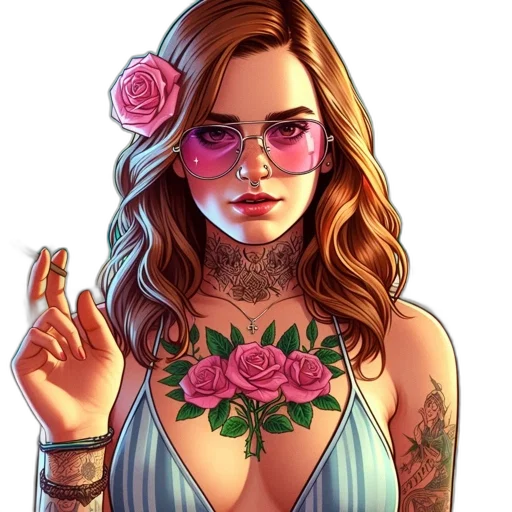 dress, jewelry, face, fantasy art transparent PNG cut-out