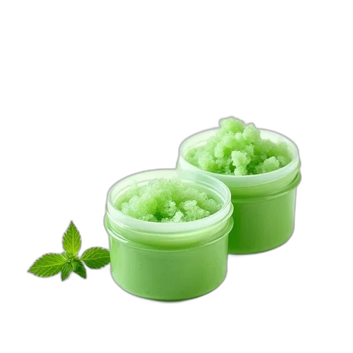 food, crown, 3d render, green transparent PNG cut-out