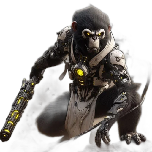 creature, animal, robot, weapon transparent PNG cut-out