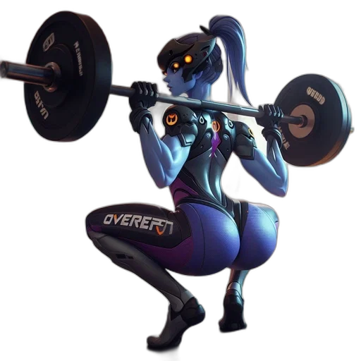 robot, weapon, concept art, 3d render transparent PNG cut-out