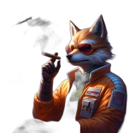 staff, jacket, animal, mask transparent PNG cut-out