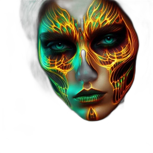 mask, face, robot, jewelry transparent PNG cut-out