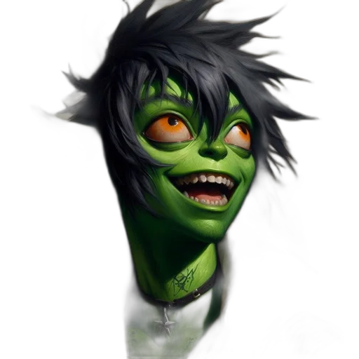 mask, face, creature, staff transparent PNG cut-out