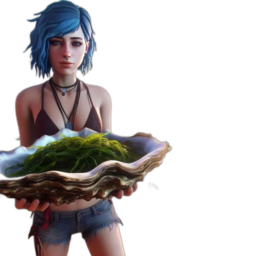 concept art, fantasy art, 3d render, comic book art transparent PNG cut-out
