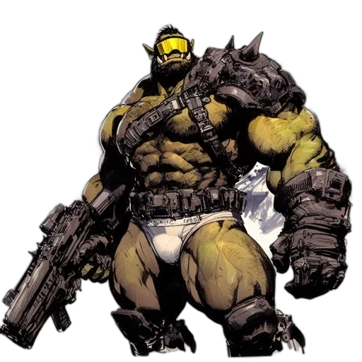 weapon, comic book art, concept art, fantasy art transparent PNG cut-out