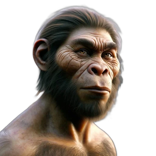 animal, face, creature, photorealistic transparent PNG cut-out