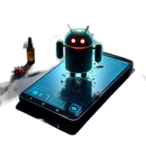 robot, cyberpunk, concept art, 3d render transparent PNG cut-out
