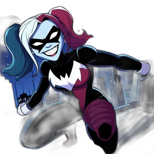 comic book art, concept art, cartoon, pixel art transparent PNG cut-out