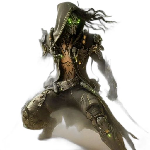 mask, creature, weapon, staff transparent PNG cut-out