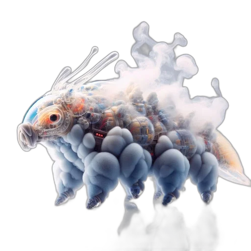 creature, dragon, animal, hair transparent PNG cut-out
