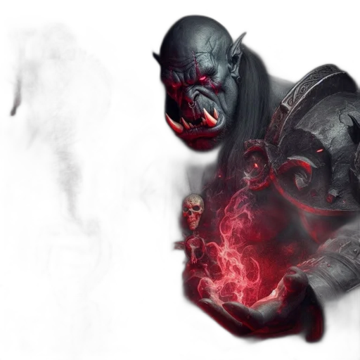 mask, creature, concept art, fantasy art transparent PNG cut-out