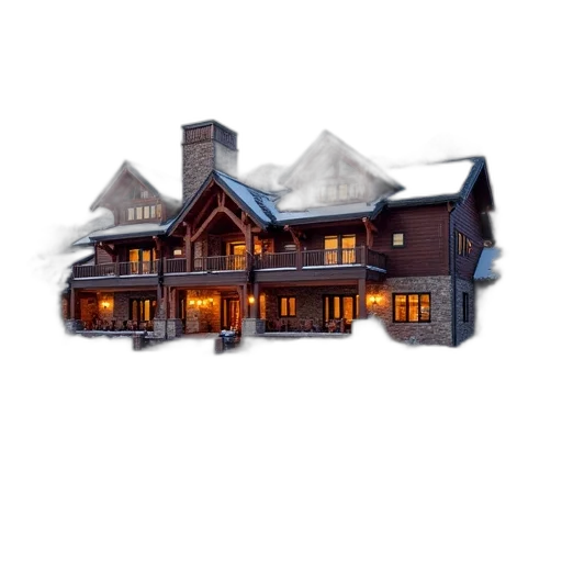 building, 3d render, concept art, pixel art transparent PNG cut-out