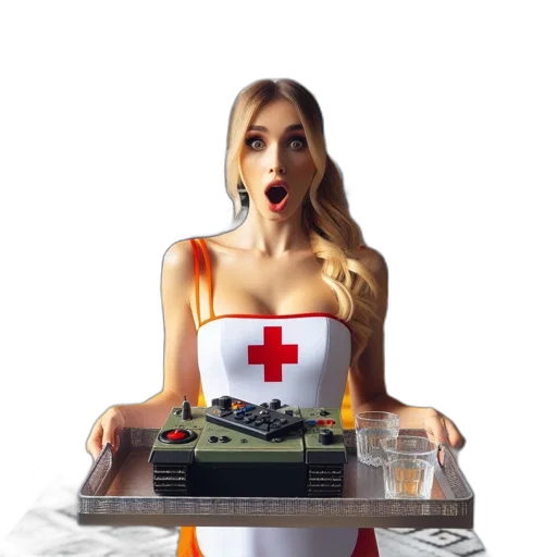 dress, robot, weapon, concept art transparent PNG cut-out