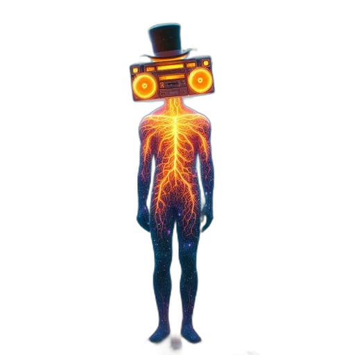 robot, mask, creature, hat transparent PNG cut-out