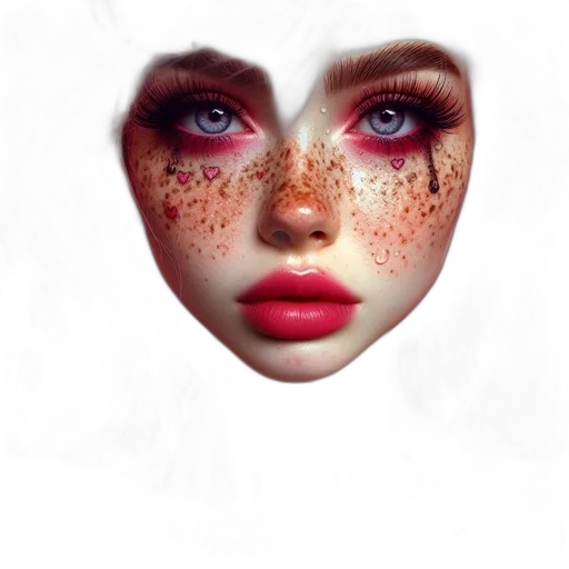 mask, face, creature, jewelry transparent PNG cut-out