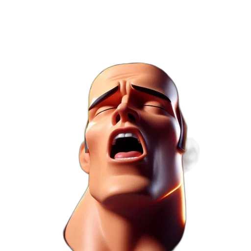 face, mask, robot, creature transparent PNG cut-out
