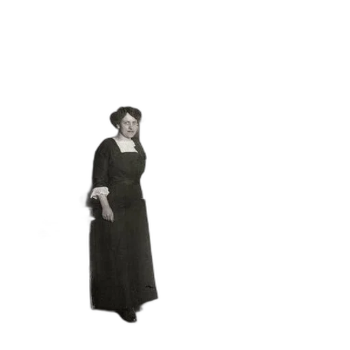 dress, staff, hat, umbrella transparent PNG cut-out