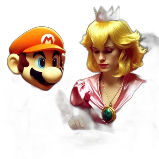 crown, hat, dress, face transparent PNG cut-out
