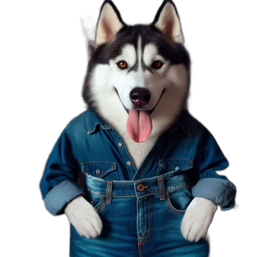 jacket, animal, creature, cartoon transparent PNG cut-out