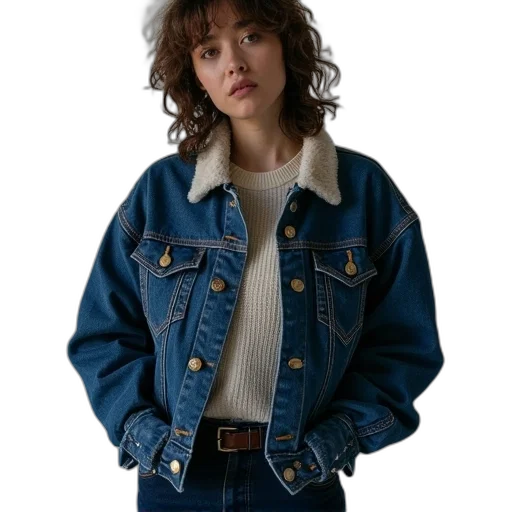 jacket, hat, face, dress transparent PNG cut-out