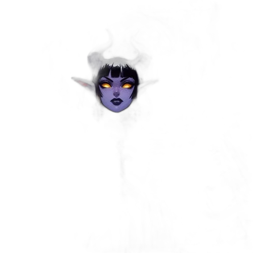 mask, creature, face, staff transparent PNG cut-out