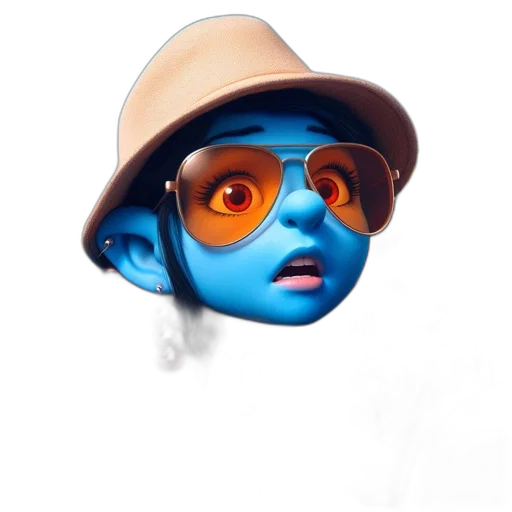 mask, hat, face, robot transparent PNG cut-out