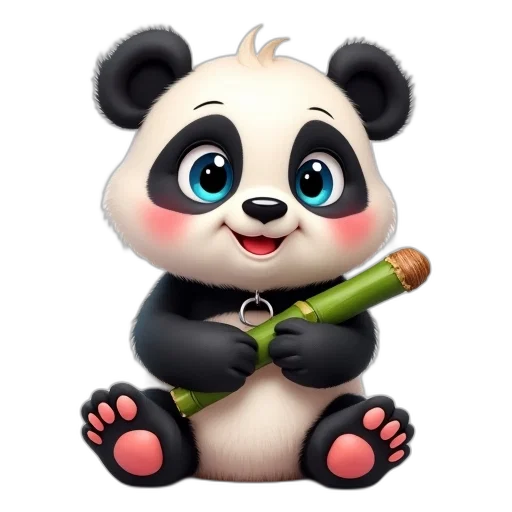 staff, animal, 3d render, concept art transparent PNG cut-out