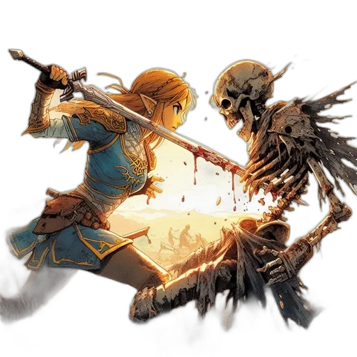 sword, weapon, concept art, fantasy art transparent PNG cut-out