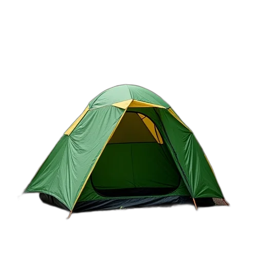 umbrella, 3d render, green, tent transparent PNG cut-out