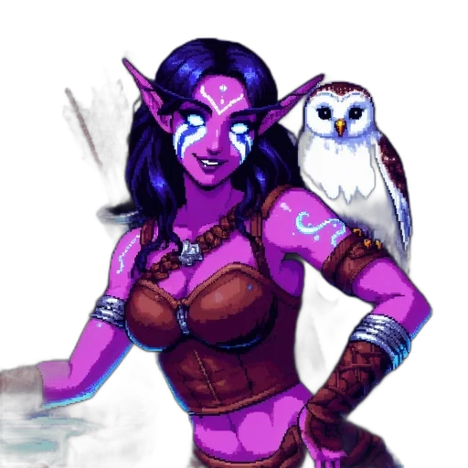 fantasy art, concept art, pixel art, comic book art transparent PNG cut-out