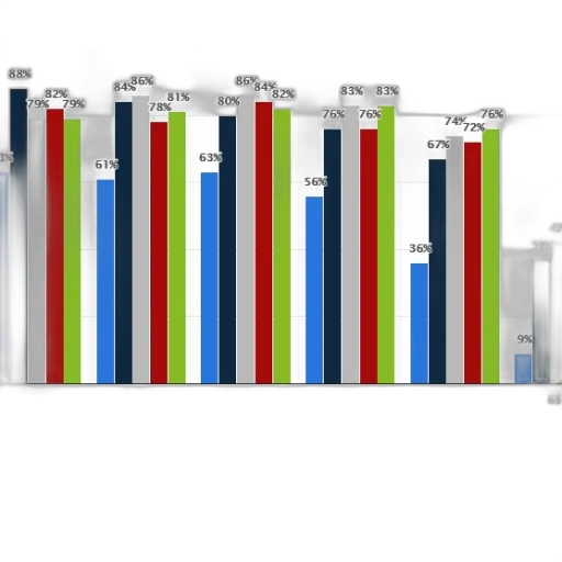 monochrome, blue, colorful, bar transparent PNG cut-out