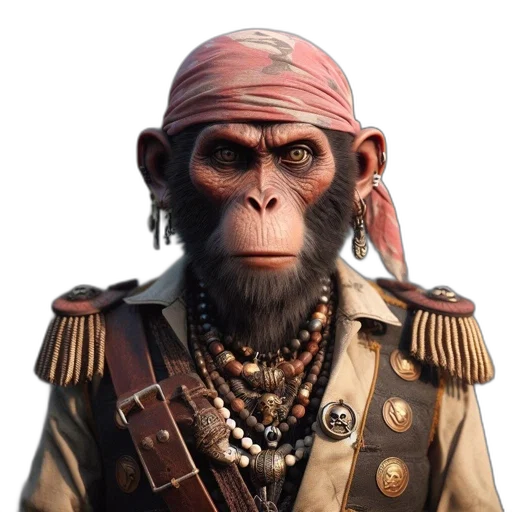 animal, face, hat, staff transparent PNG cut-out