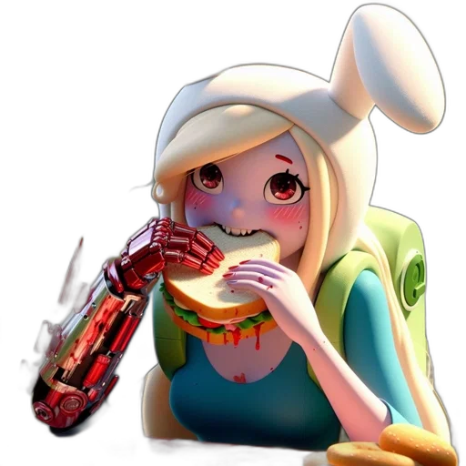food, weapon, creature, robot transparent PNG cut-out