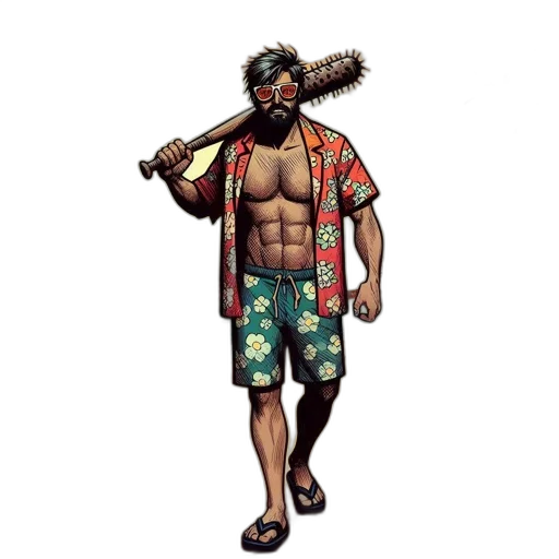 staff, concept art, pixel art, comic book art transparent PNG cut-out